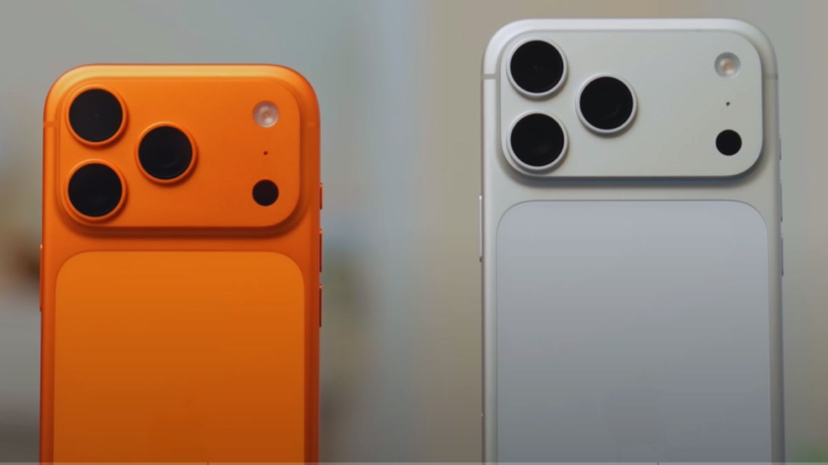 iPhone 17 Pro review displaying the phone’s design, colors, and advanced camera setup.