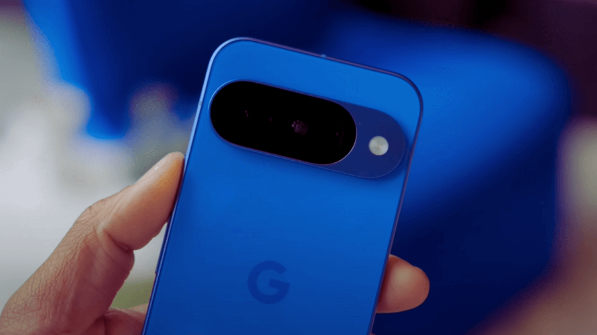 Google Pixel 10 Review: Rear camera setup with telephoto lens and 20X digital zoom for stunning photos.