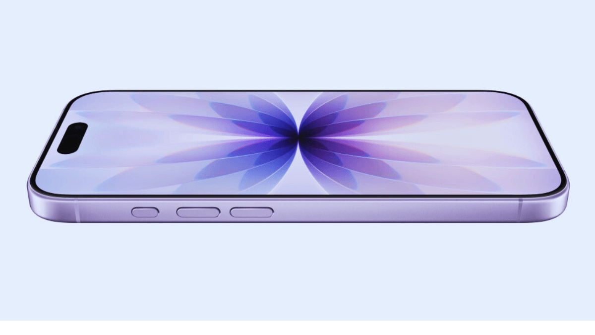 iPhone 17 Review: The iPhone 17 features a Super Retina XDR display showing vibrant colors.