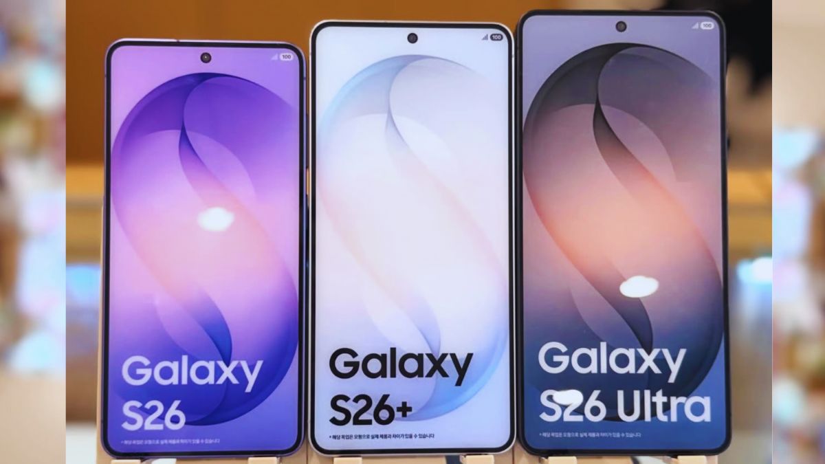 Samsung Galaxy S26 vs S26+ vs S26 Ultra comparison showing design and size differences