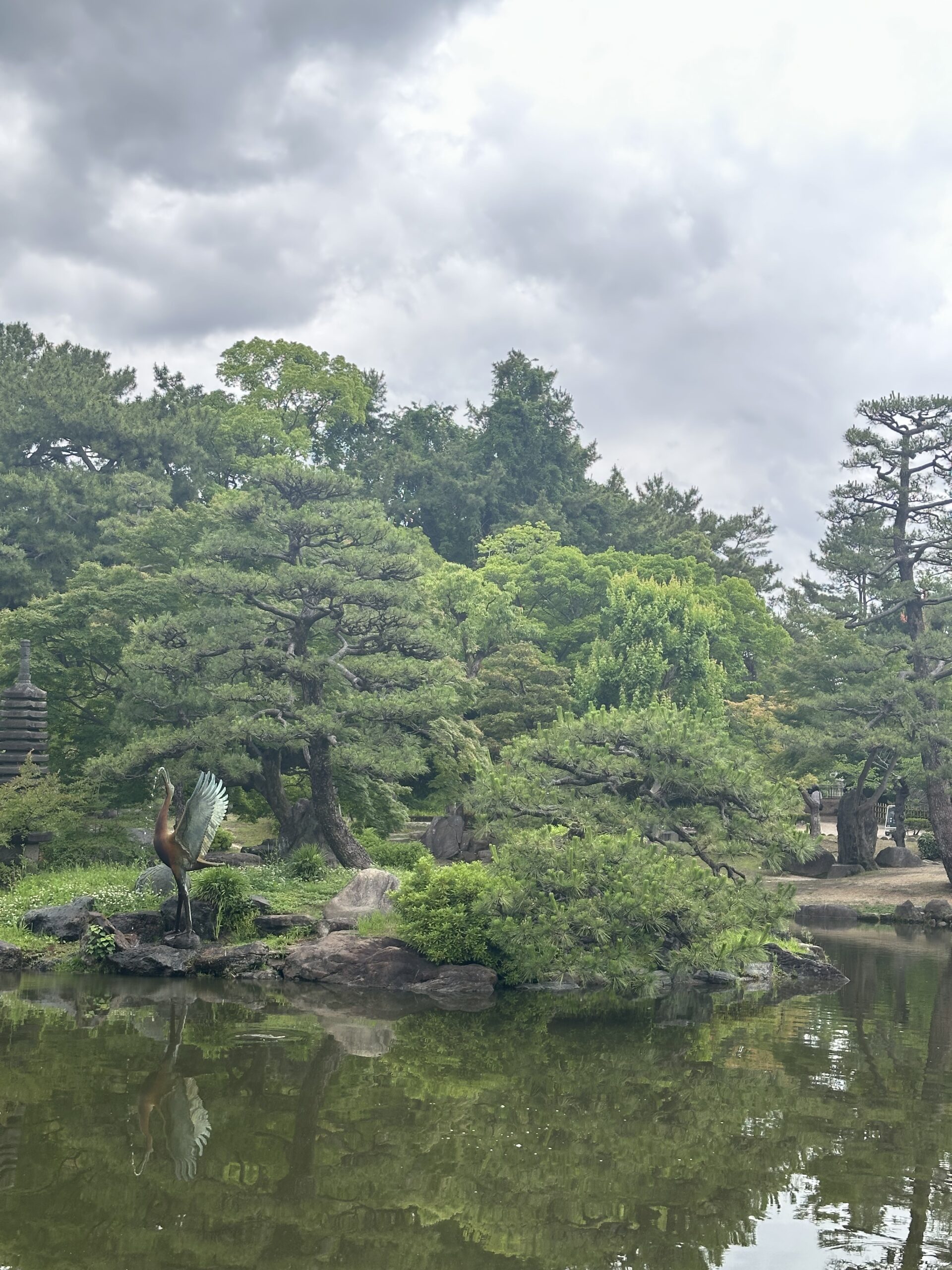 A beautiful pond in the park captured with the iPhone 14 Pro Max 2x Zoom camera