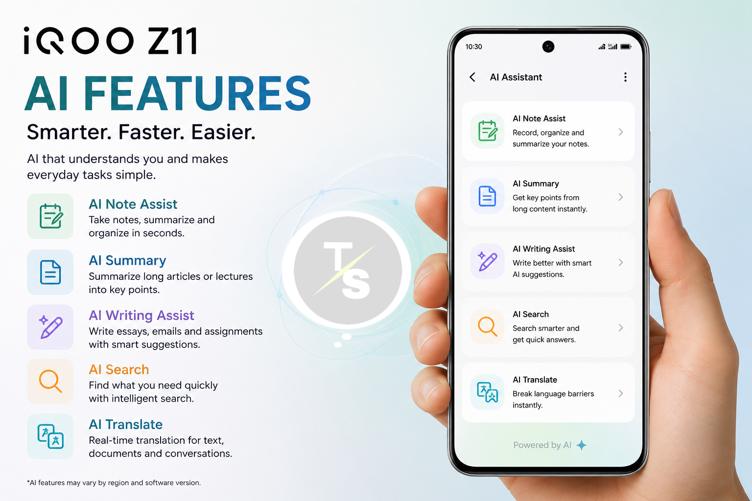 iQOO Z11 AI Features