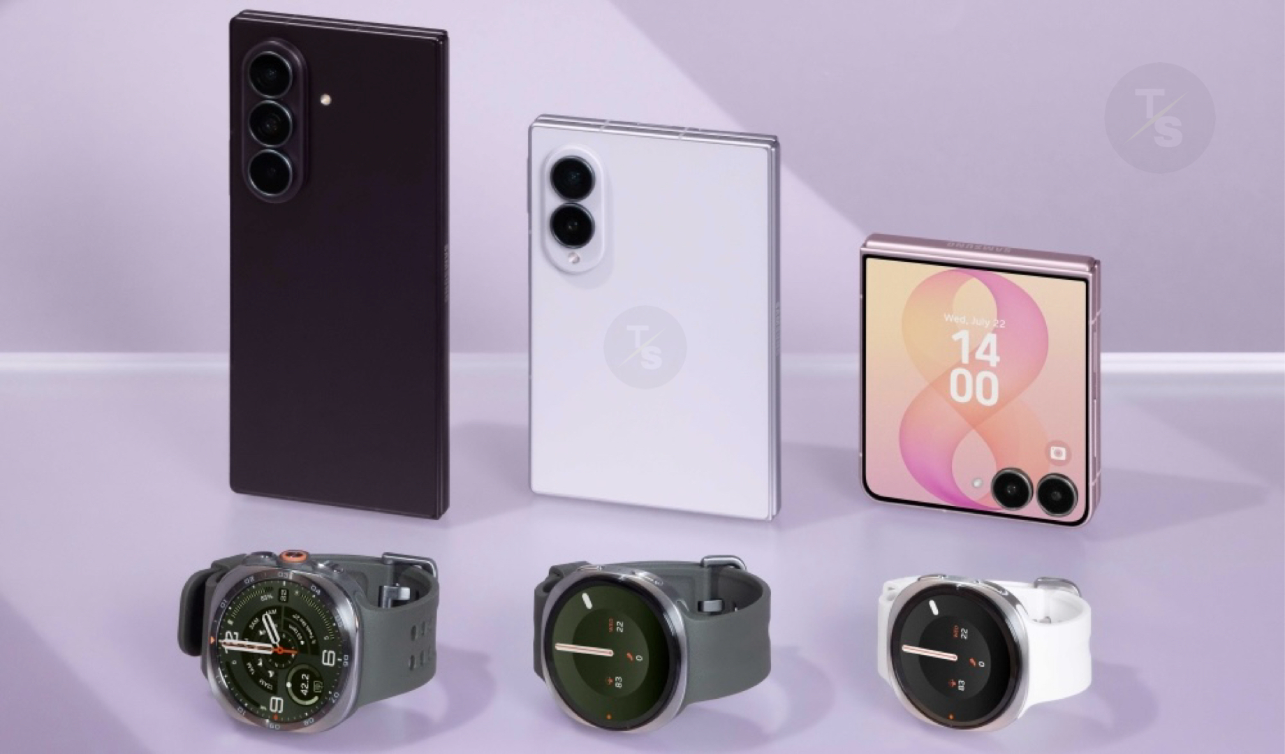 Samsung Galaxy Z Fold8 Ultra and Z Flip8 with Galaxy AI