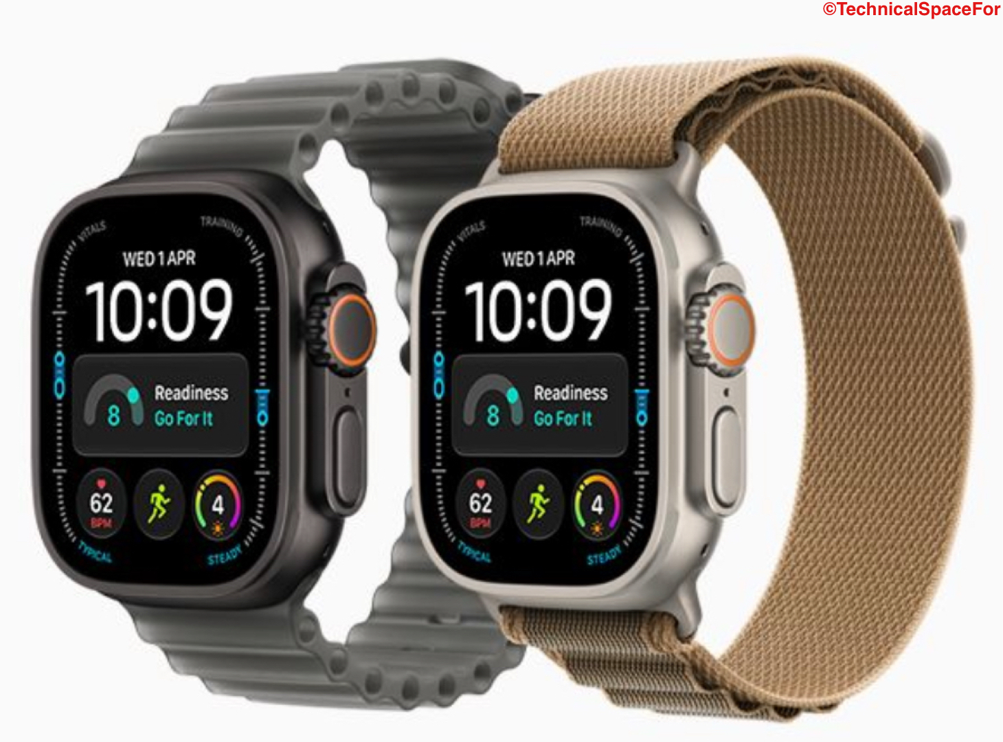Apple Watch Ultra 4 price graphic showing a $799 starting price for the rugged titanium smartwatch.