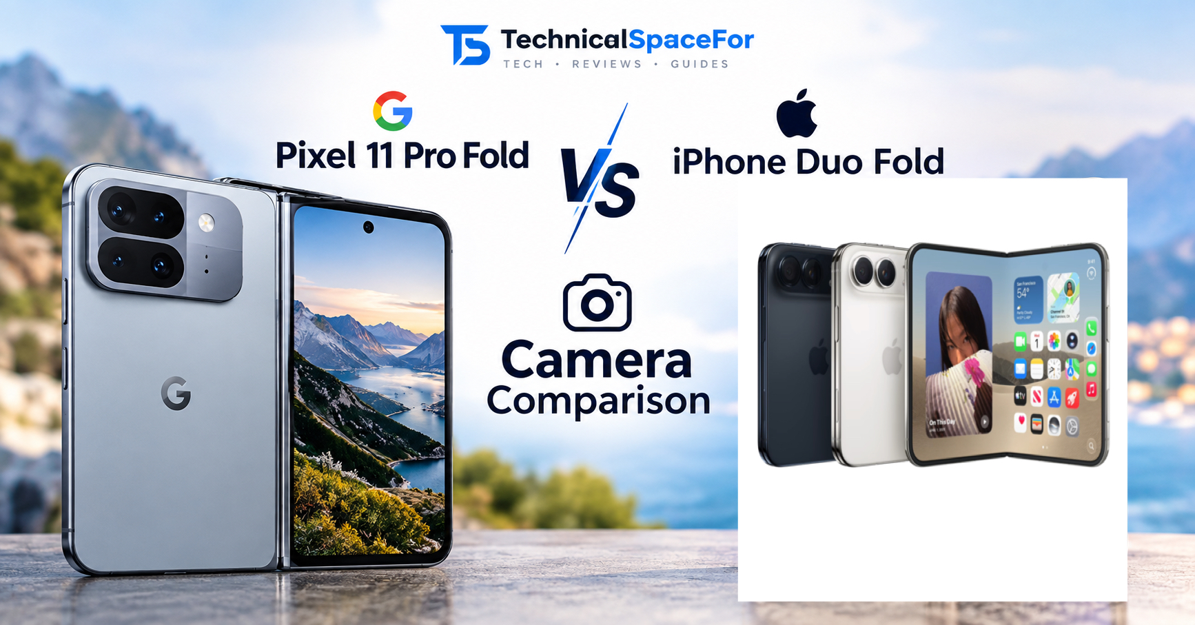 Pixel 11 Pro Fold vs iPhone Duo Fold camera comparison